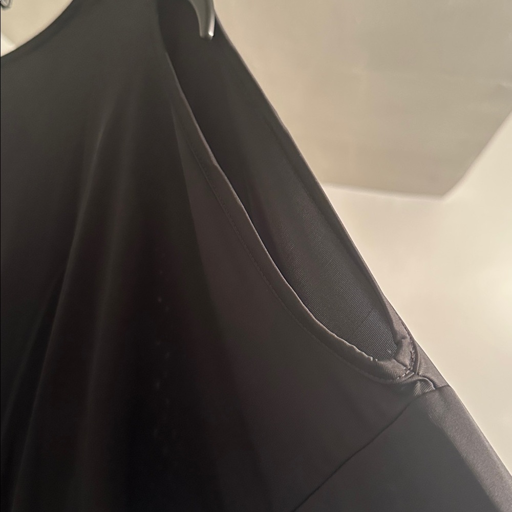 Black Lace-Up Long Sleeve Top - Picture 3 of 5